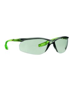 3M Safety Glasses SCCS07SGAF-GRN CCS Lime Green Temples, Indoor/Outdoor Tinting (I/O), Attachment for 3M Ear Plugs with Cord