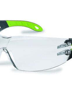 Uvex Protection Spectacles Pheos 9192, Colour: Light Grey/Grey, Lenses: Polycarbonate (PC) Colourless, UV Protection 2C-1.2, Supravision HC-AF