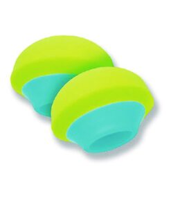 Uvex Replacement Plugs X-Cap / X-Fold – Lime/Orange, Pack of 12x5 Pairs for 9.005 018 and 6.228 279​