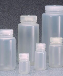 Thermo Nalgene Wide-Mouth PPCO Economy Bottle with Screw Cap, 1000 mL