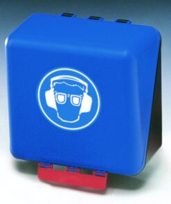 SecuBox® Maxi, 23.6x31.5x20.0cm blue "eye and ear protection"