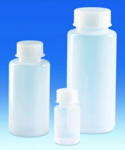 VITLAB Wide Mouth Bottle 1000 ml PE with Screw Cap PP