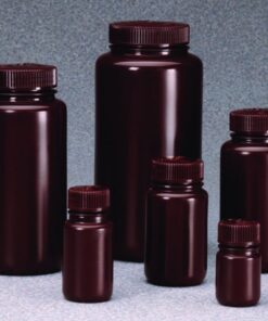 Thermo Nalgene Wide Neck Bottle 250 mL HDPE Amber