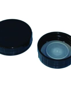Klett-Kunststofftechnik Screw Caps PP for 30 mL Wide Mouth Bottles (DIN 32), Pack of 100