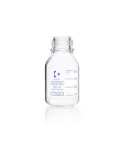 DWK Duran Laboratory Bottle, 250 mL, Clear, Pressure Plus GL45, Pressure Resistant to -1/+1.5 Bar​