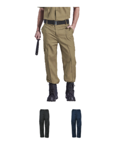 Contract Combat Trouser With Functional Side Leg Pockets & Pintucks