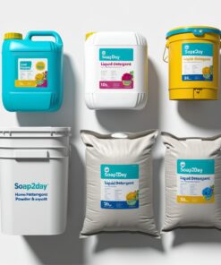 Bulk dish laundry detergent