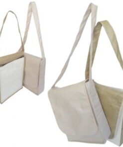 Natural Cotton & Hessian Conference Bag – Size: 350*300*100mm –