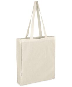 Sakiori Recycled Cotton Tote Shopper Bag With Long Over Shoulder Carry Straps