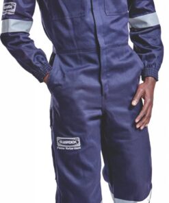 Boiler Suit Reflective Tape Guardex Navy. Sizes 34 – 60