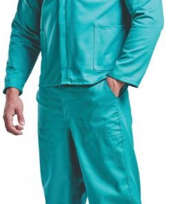 Conti Suit Flame Retardent. Green. Sizes 34 – 60