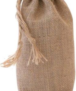 Eco friendly hessian gift bag (ideal for bottles)