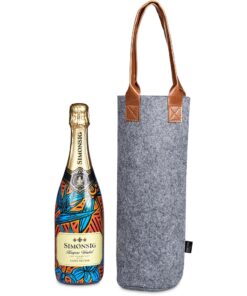 RPET Eco Friendly Executive Wine Tote Bag With Strong Designer Handles