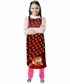 Unisex Junior Kids Apron with pocket & full colour sublimation – Min 50 units