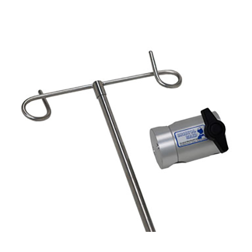 Clamp on drip stand1