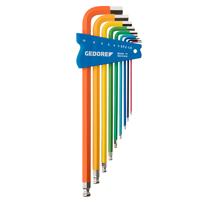 Gedore Offset Allen Ket Set ��� 9 Pieces