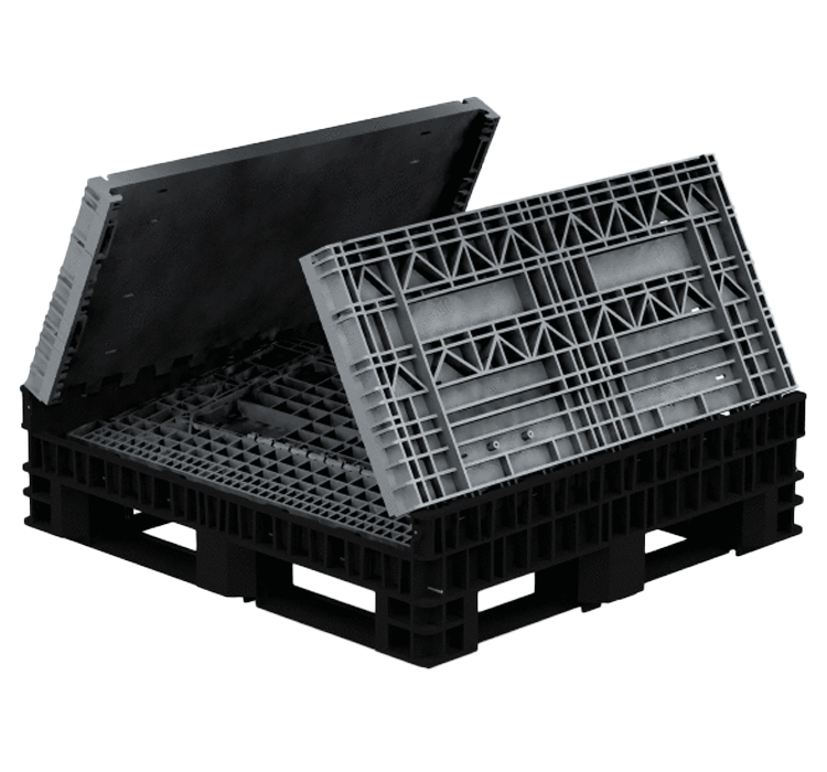 Collapsible Bin 44��� Solid Sides ��� 1140 X 1220 X 1119H