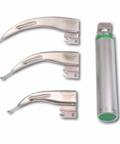 Pediatric Laryngoscope Set ��� 3 Blades (Macintosh)