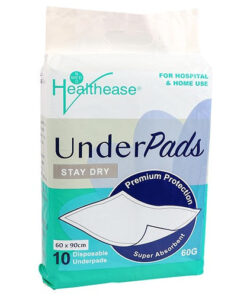 Healthease Under Pad (Linen Saver) 60 x 90cm 60g - Pack 10's