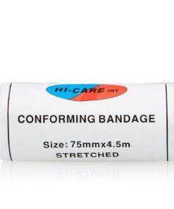 Conforming Bandage – 75mmx2.7m Hi-Care (4.5m) stretched/ 10’s