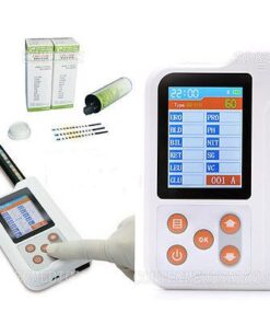 Alternative view of Urine analyzer hand held BC401 – 11 parameters testing , with LI battery,