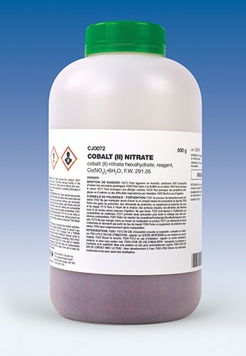 Cobalt II Nitrate 500g