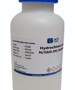 Hydrochloric Acid Ampule 0.1 N (N10) 100ml