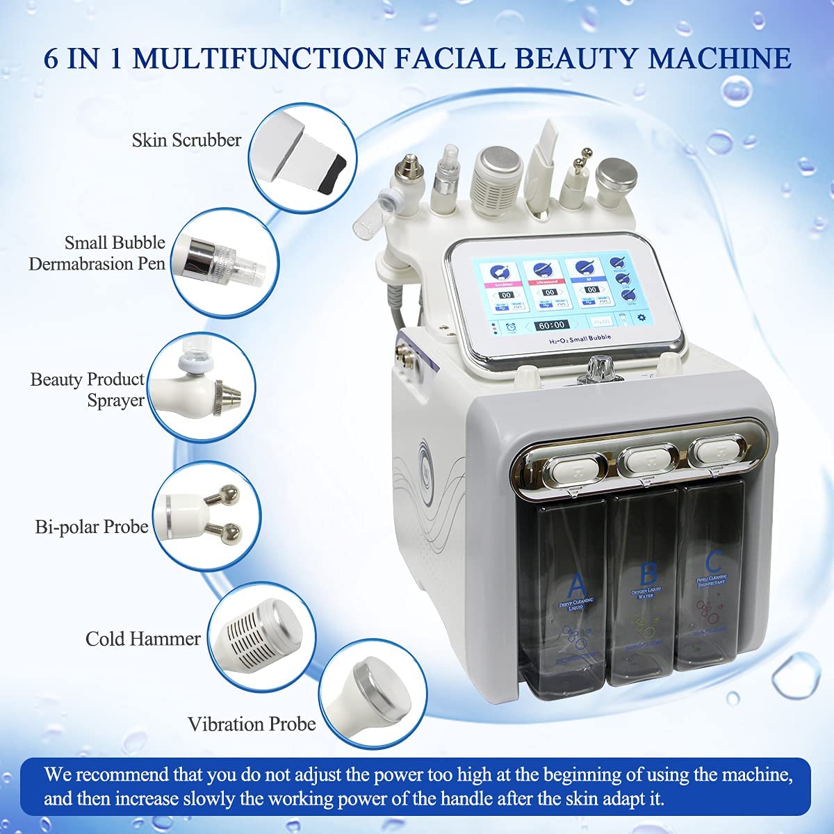 i-Spa 6 in 1 Hydra OXY Facial Machine - Image 2