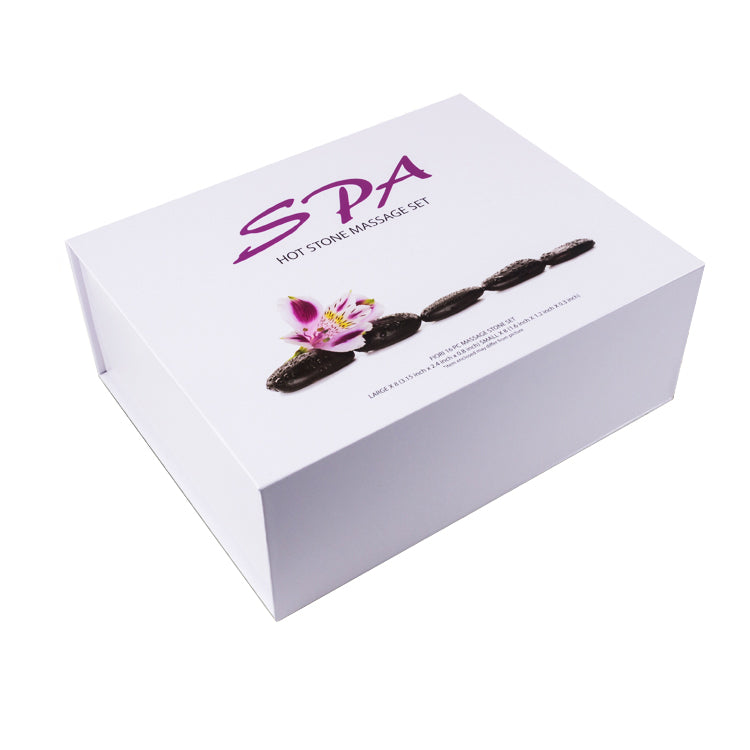 Professional hot stone set | 16PC in white storage box - Image 2