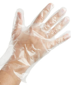 Plastic disposable gloves (100)
