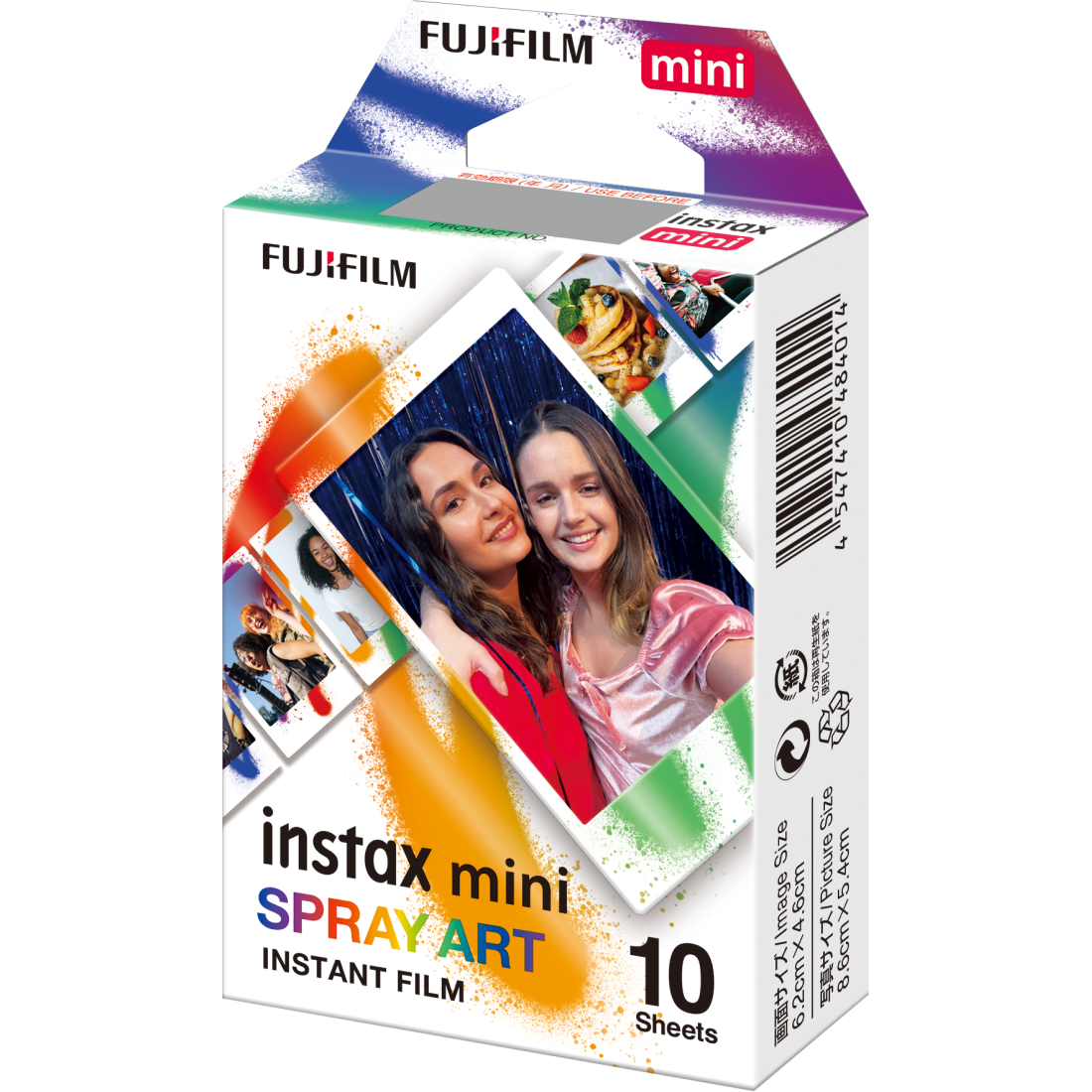Instax Film Mini Pat Spray Art 1 Pack (10 Sheets)